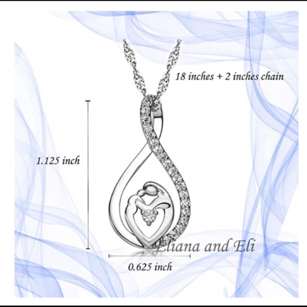 🌷Mother and Daughter necklace - Picture 2 of 4